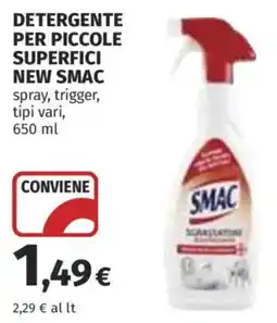 Coop Superstore Detergente per piccole superfici New Smac offerta