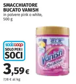 Coop Superstore Smacchiatore bucato Vanish offerta