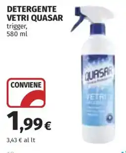 Coop Superstore Detergente vetri Quasar offerta