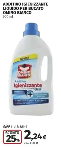 Coop Superstore Additivo igienizzante Omino Bianco offerta