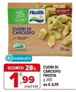 Iperal Cuori di carciofo Frosta offerta