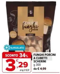 Iperal Funghi porcini scherini offerta