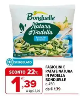 Iperal Fagiolini e patate natura in padella Bonduelle offerta