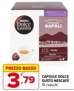 Iperal Capsule Dolce Gusto Nescafé offerta