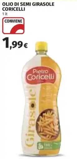 Coop Superstore Olio di semi girasole Coricelli offerta