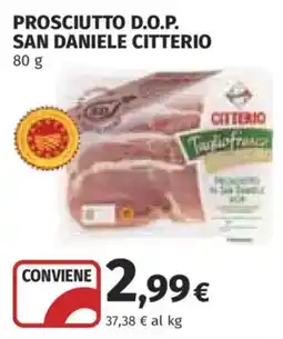 Coop Superstore Prosciutto D.O.P. San Daniele Citterio offerta