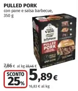 Coop Superstore Pulled Pork con pane e salsa barbecue offerta