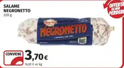 Coop Superstore Salame Negronetto offerta