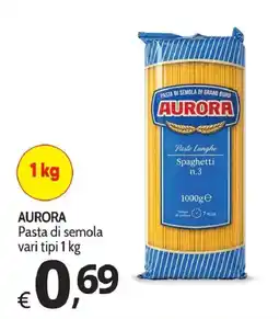 Primo Prezzo Aurora pasta di semola offerta