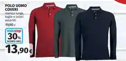 Coop Superstore Polo uomo Coveri offerta