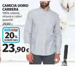Coop Superstore Camicia uomo Carrera offerta