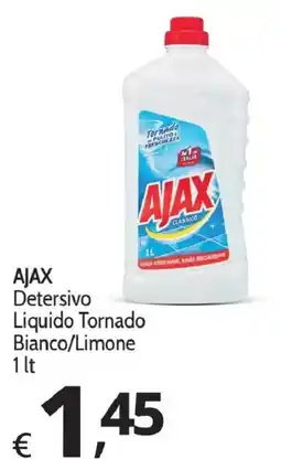 Primo Prezzo Ajax Detersivo Liquido Tornado Bianco/Limone offerta