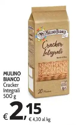 Primo Prezzo Mulino Bianco Cracker Integrali offerta