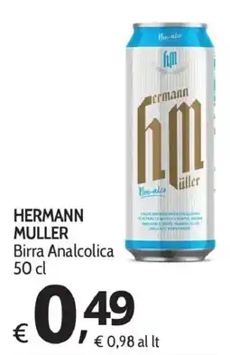 Primo Prezzo Hermann Muller Birra Analcolica offerta