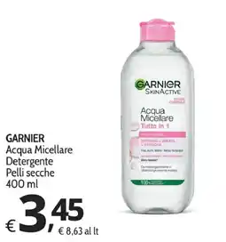 Primo Prezzo Garnier Acqua Micellare Detergente Pelli secche offerta