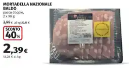 Coop Superstore Mortadella Nazionale Baldo offerta