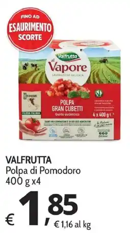 Primo Prezzo Valfrutta Polpa di Pomodoro offerta