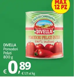 Primo Prezzo Divella pomodori pelati offerta