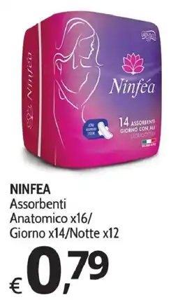 Primo Prezzo Ninfea Assorbenti Anatomico offerta