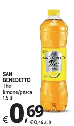 Primo Prezzo San Benedetto Thè limone offerta