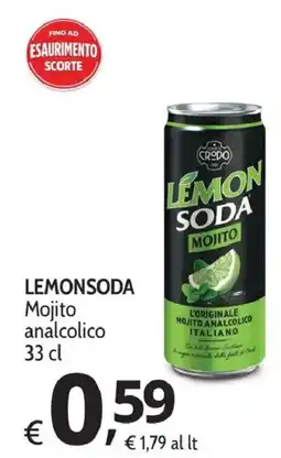 Primo Prezzo Lemonsoda Mojito analcolico offerta
