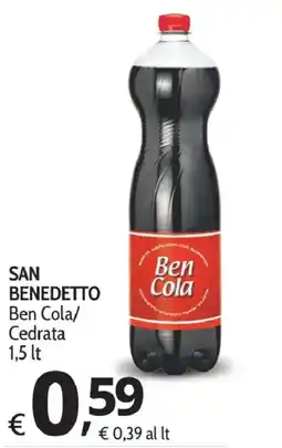 Primo Prezzo San Benedetto Ben Cola offerta