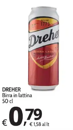 Primo Prezzo Dreher Birra in lattina offerta