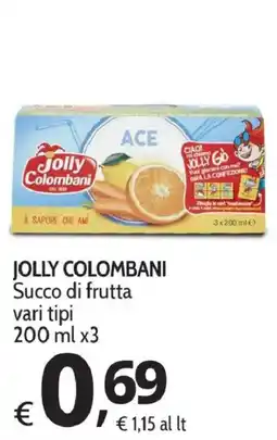 Primo Prezzo Jolly Colombani Succo di frutta offerta