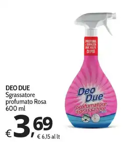 Primo Prezzo Deo Due sgrassatore profumato rosa offerta