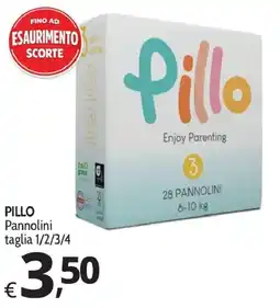 Primo Prezzo Pillo Pannolini offerta