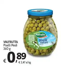 Primo Prezzo Valfrutta Piselli Medi offerta