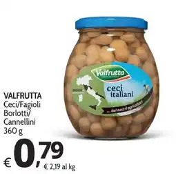 Primo Prezzo Valfrutta Ceci/ Fagioli Borlotti/ Cannellini offerta