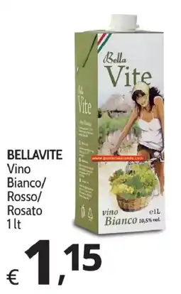 Primo Prezzo Bella Vite vino Bianco offerta