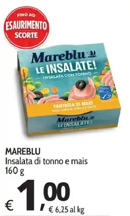 Primo Prezzo Mareblu Insalata di tonno e mais offerta