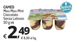 Primo Prezzo Cameo Muu Muu Mini Cioccolato Senza Lattosio offerta