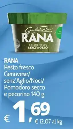 Primo Prezzo Rana Pesto fresco Genovese offerta