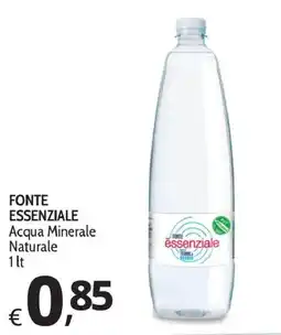 Primo Prezzo Acqua Minerale Naturale Fonte Essenziale offerta