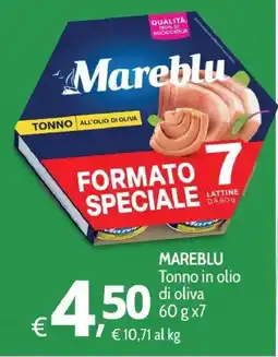 Primo Prezzo Mareblu Tonno in olio di oliva offerta