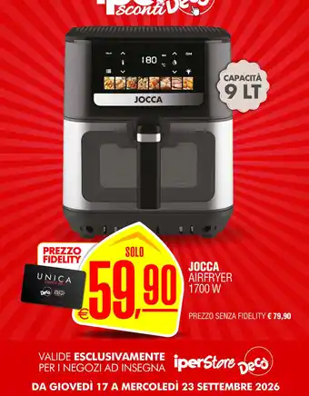 Jocca airfryer