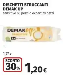 Coop Superstore Dischetti struccanti Demak Up offerta