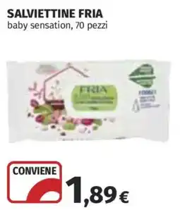 Coop Superstore Salviettine Fria baby sensation offerta