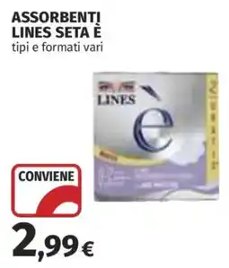 Coop Superstore Assorbenti Lines Seta è offerta