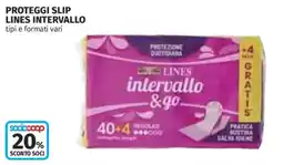 Coop Superstore Lines intervallo & go offerta