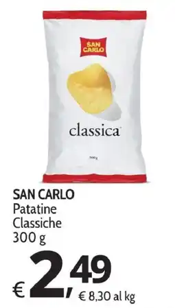 Primo Prezzo San Carlo Patatine Classiche offerta