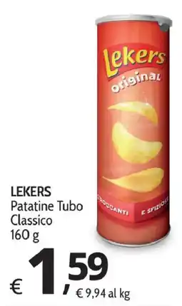 Primo Prezzo Lekers Patatine Tubo Classico offerta