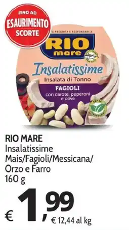 Primo Prezzo Rio mare Insalatissime offerta
