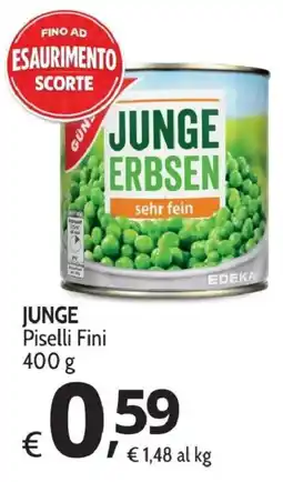 Primo Prezzo Junge Piselli Fini offerta
