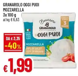 Famila Superstore Mozzarella Benessere Granarolo offerta