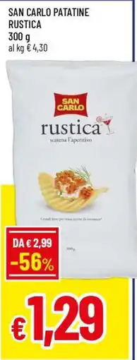 Famila Superstore San Carlo Patatine Rustica offerta