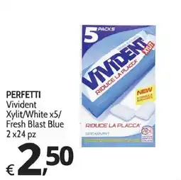 Primo Prezzo Vivident Xylit/White Fresh Blast Blue offerta